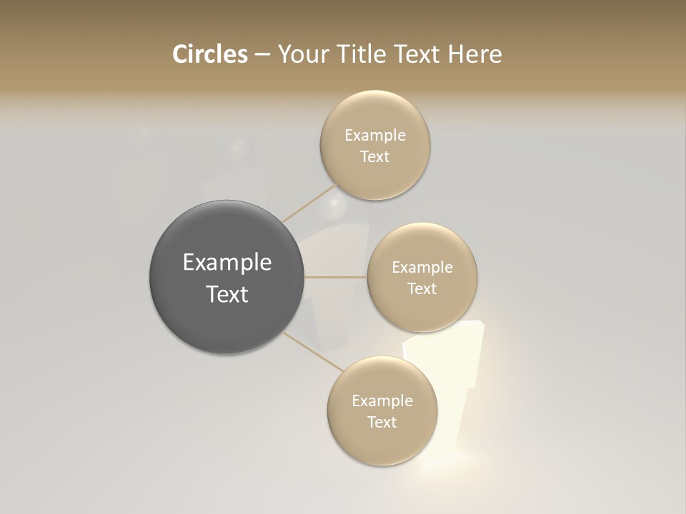 Crowd Cartoon Isolated PowerPoint Template