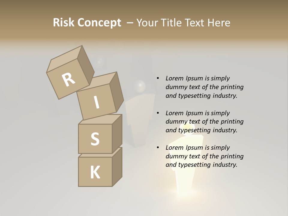 Crowd Cartoon Isolated PowerPoint Template