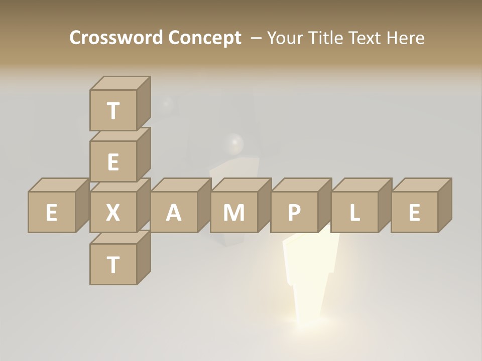 Crowd Cartoon Isolated PowerPoint Template