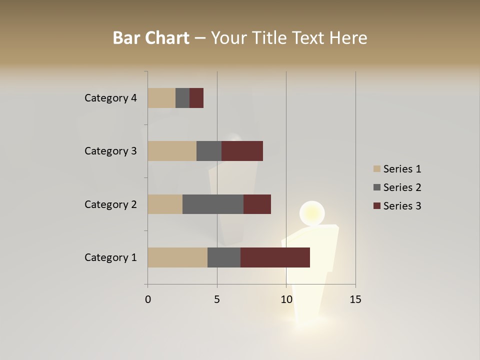Crowd Cartoon Isolated PowerPoint Template