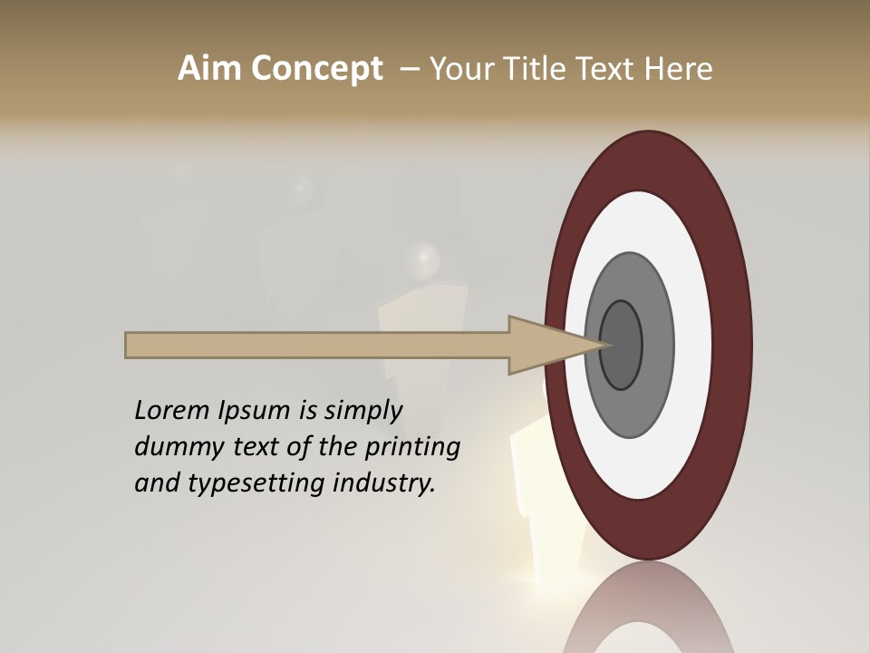 Crowd Cartoon Isolated PowerPoint Template