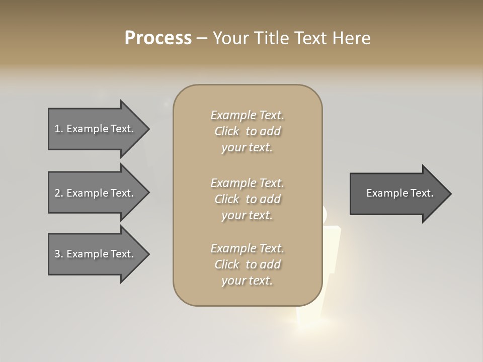 Crowd Cartoon Isolated PowerPoint Template