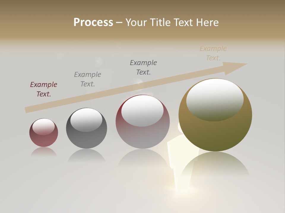 Crowd Cartoon Isolated PowerPoint Template