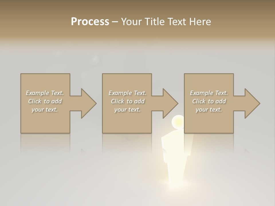 Crowd Cartoon Isolated PowerPoint Template