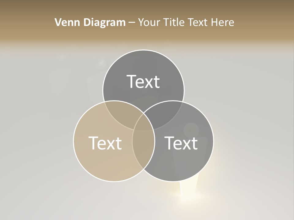 Crowd Cartoon Isolated PowerPoint Template