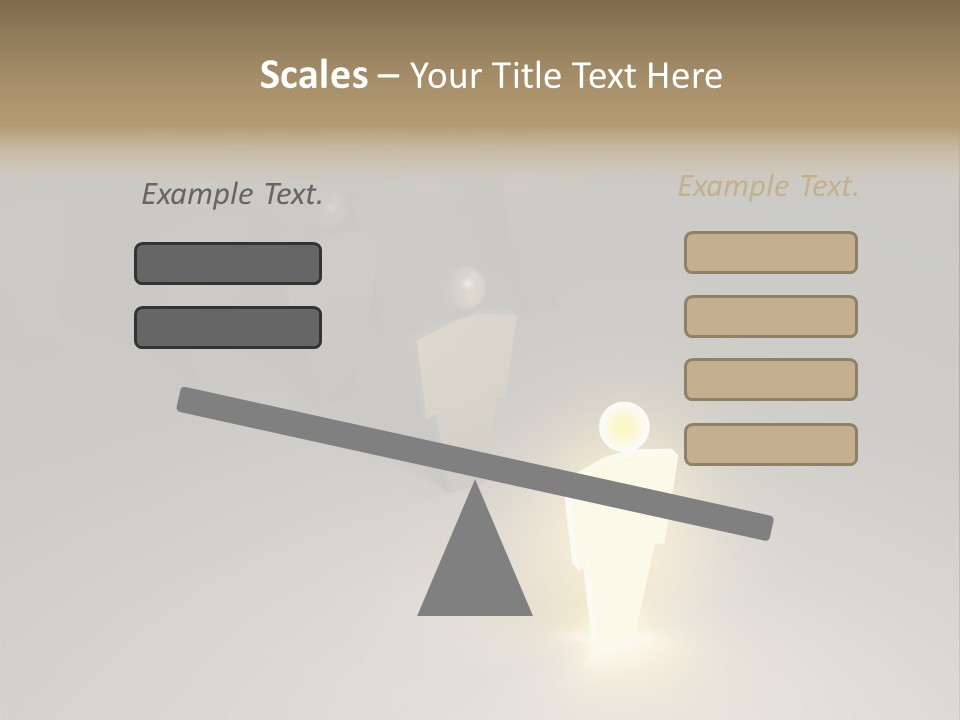 Crowd Cartoon Isolated PowerPoint Template