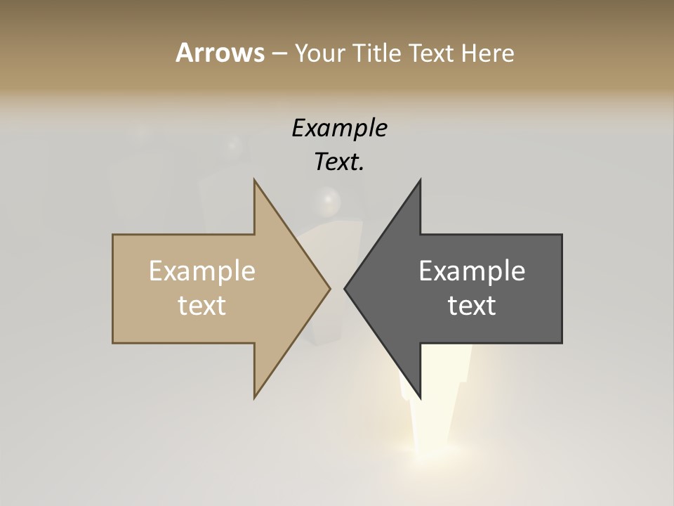 Crowd Cartoon Isolated PowerPoint Template