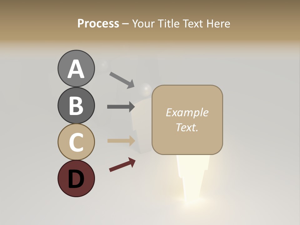 Crowd Cartoon Isolated PowerPoint Template