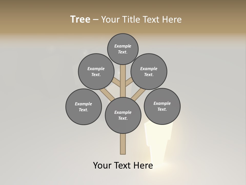 Crowd Cartoon Isolated PowerPoint Template