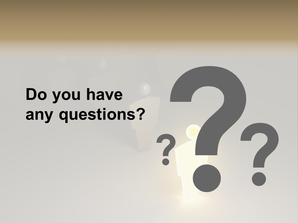 Crowd Cartoon Isolated PowerPoint Template