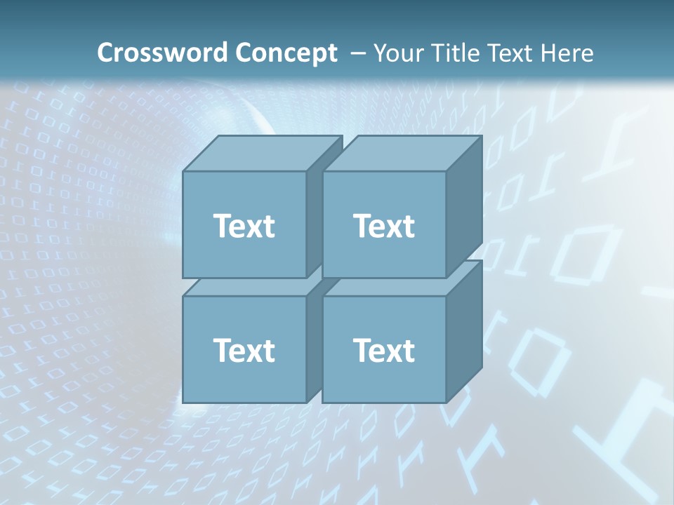 Human Robotic Number PowerPoint Template