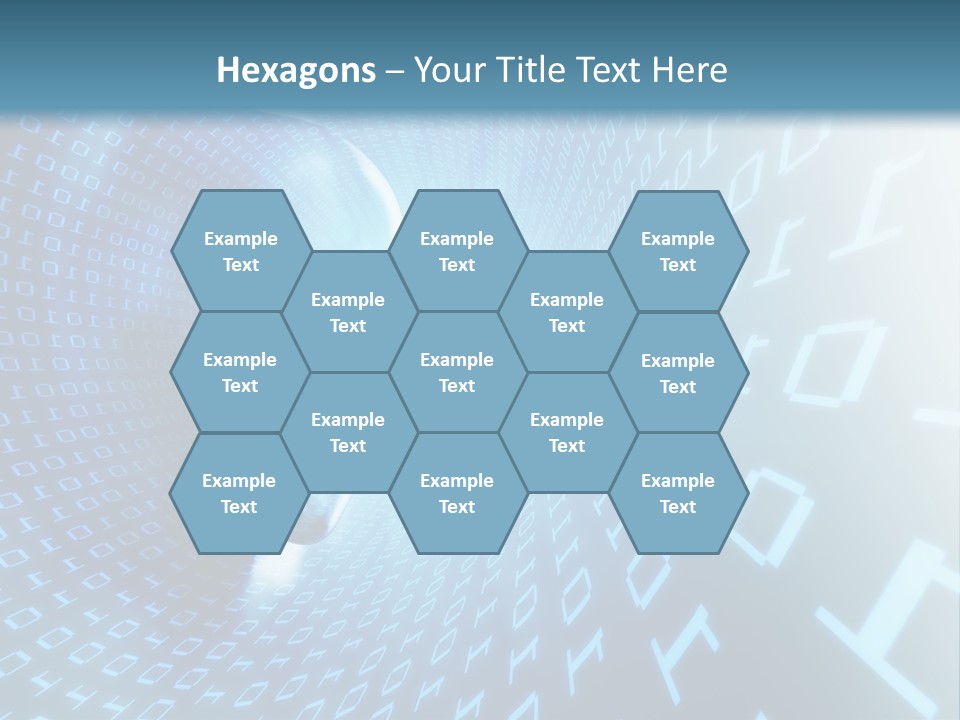 Human Robotic Number PowerPoint Template