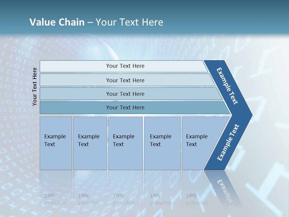 Human Robotic Number PowerPoint Template