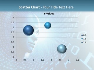 Human Robotic Number PowerPoint Template