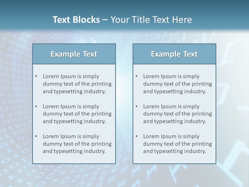 Human Robotic Number PowerPoint Template