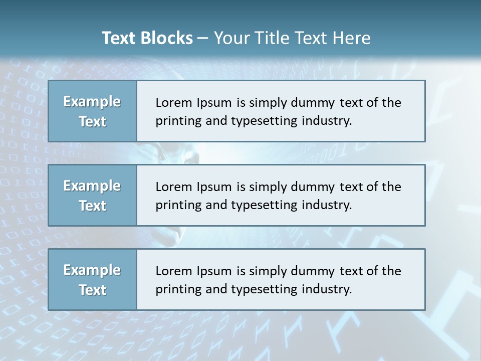 Human Robotic Number PowerPoint Template