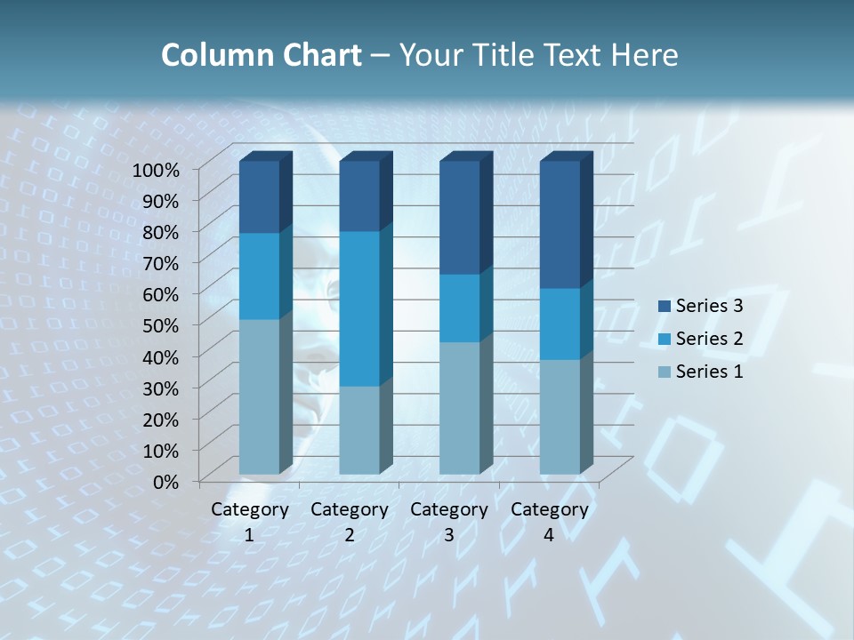 Human Robotic Number PowerPoint Template