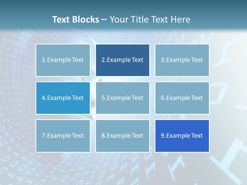 Human Robotic Number PowerPoint Template