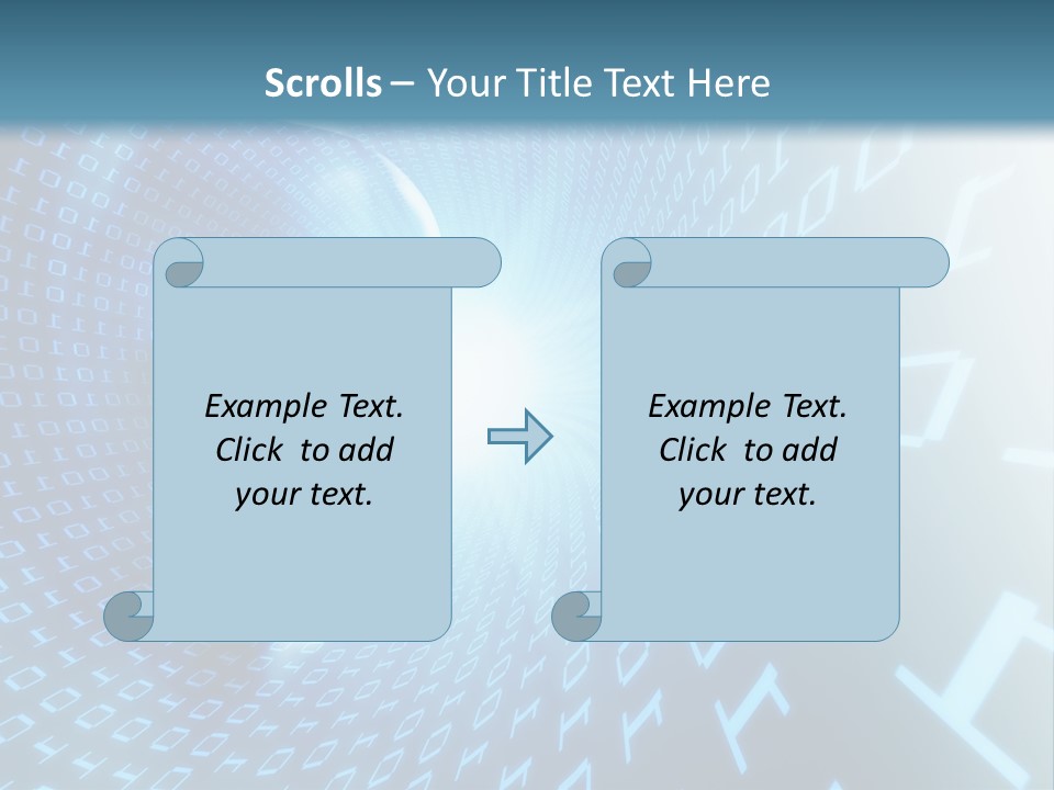 Human Robotic Number PowerPoint Template