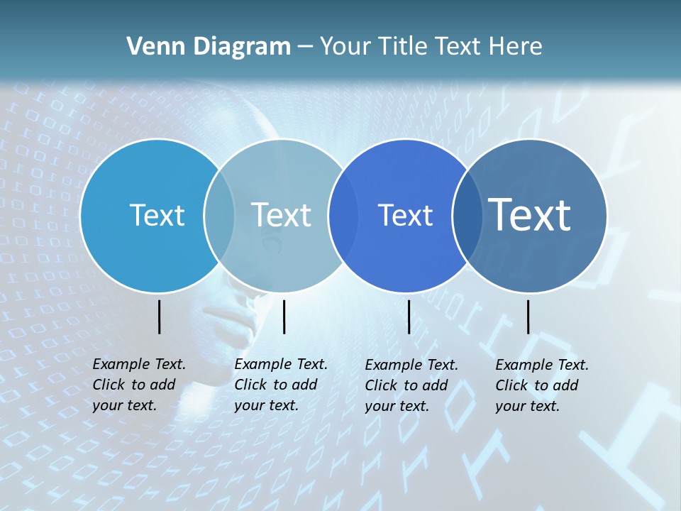 Human Robotic Number PowerPoint Template