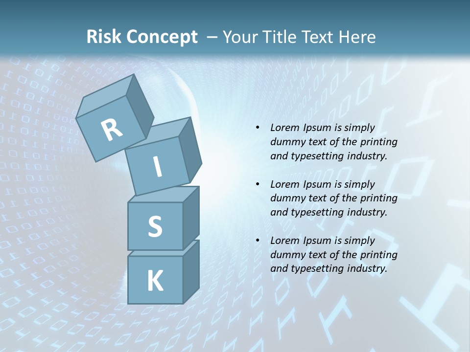 Human Robotic Number PowerPoint Template