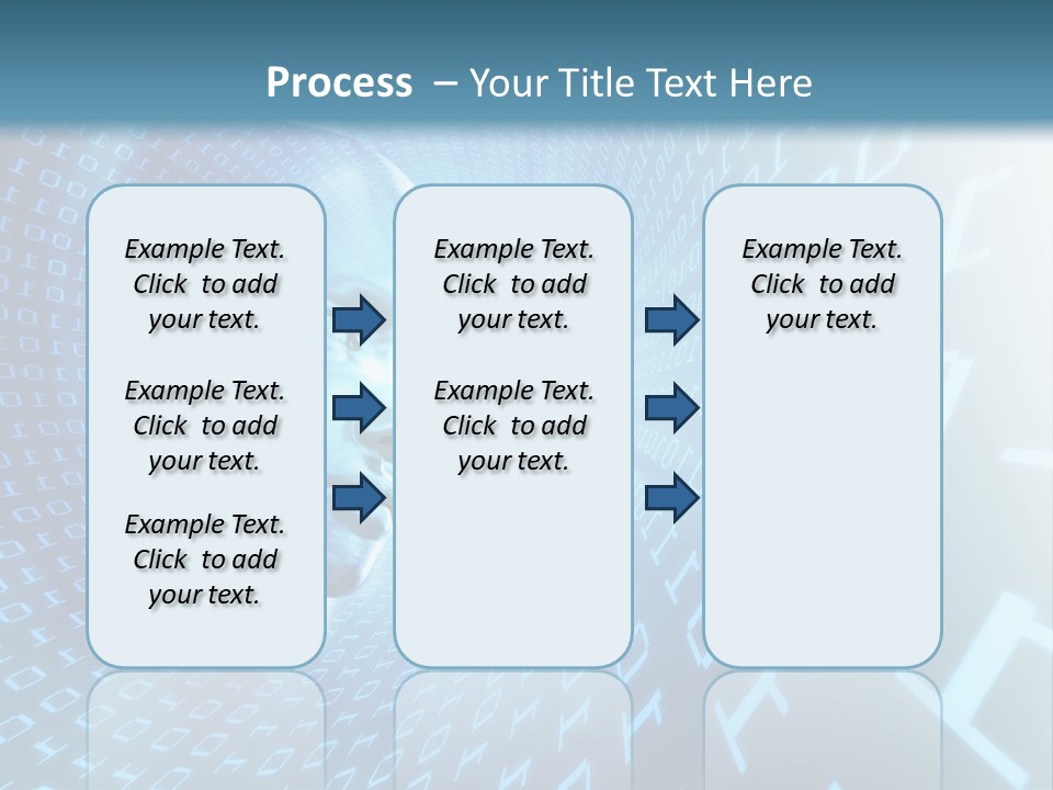 Human Robotic Number PowerPoint Template