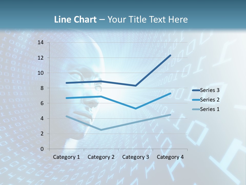 Human Robotic Number PowerPoint Template