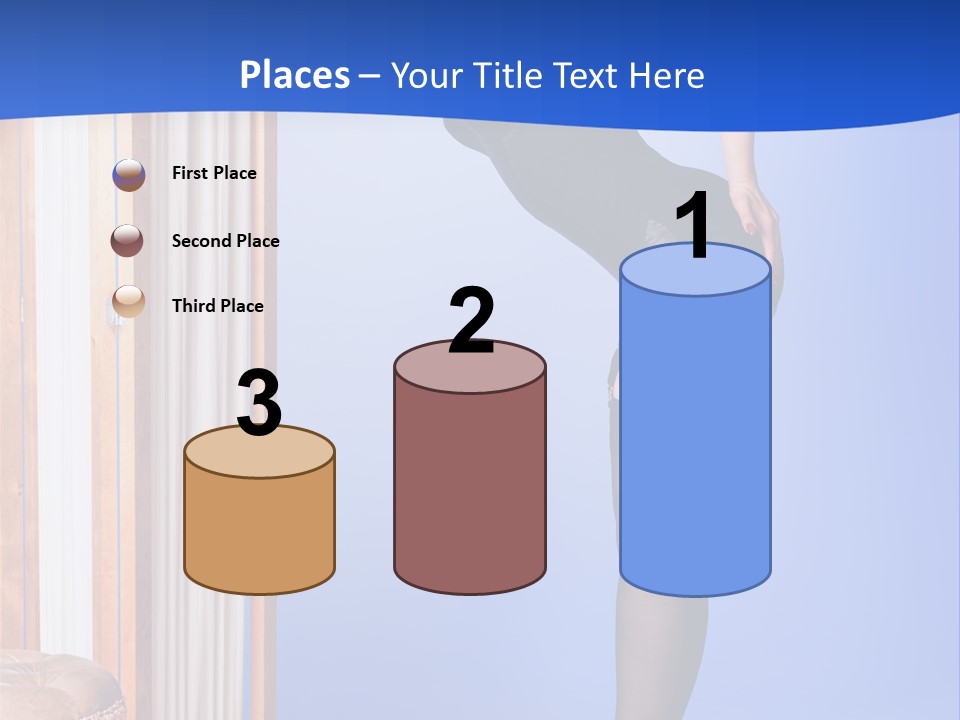 Retro Styled Hair Sensual PowerPoint Template