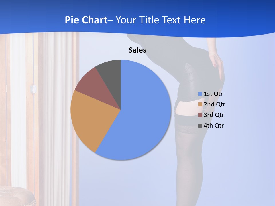 Retro Styled Hair Sensual PowerPoint Template