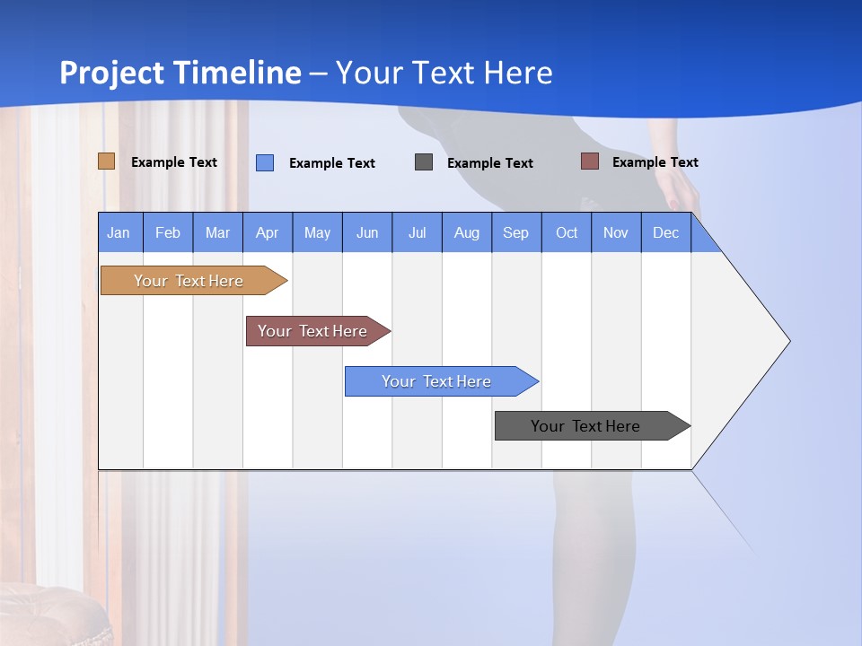 Retro Styled Hair Sensual PowerPoint Template