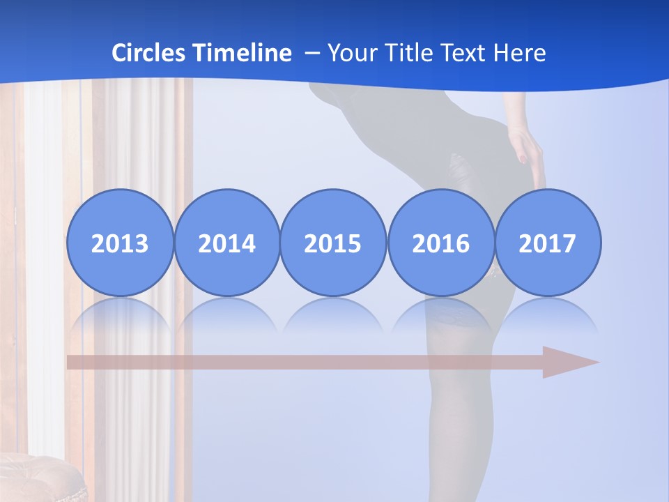 Retro Styled Hair Sensual PowerPoint Template