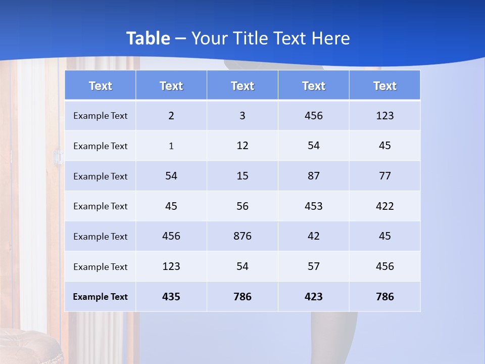 Retro Styled Hair Sensual PowerPoint Template