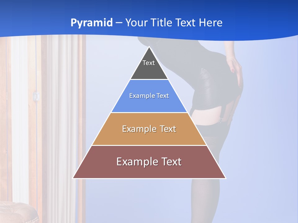 Retro Styled Hair Sensual PowerPoint Template