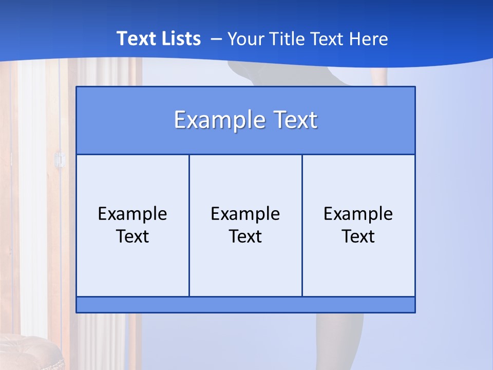 Retro Styled Hair Sensual PowerPoint Template