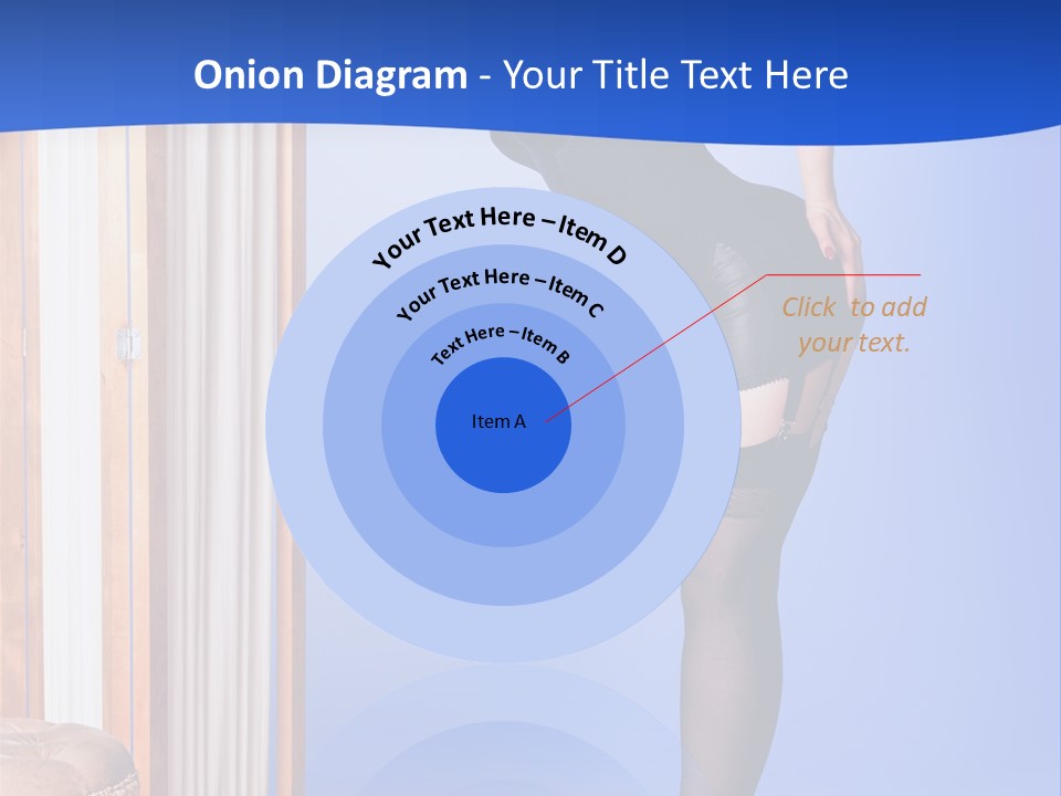 Retro Styled Hair Sensual PowerPoint Template