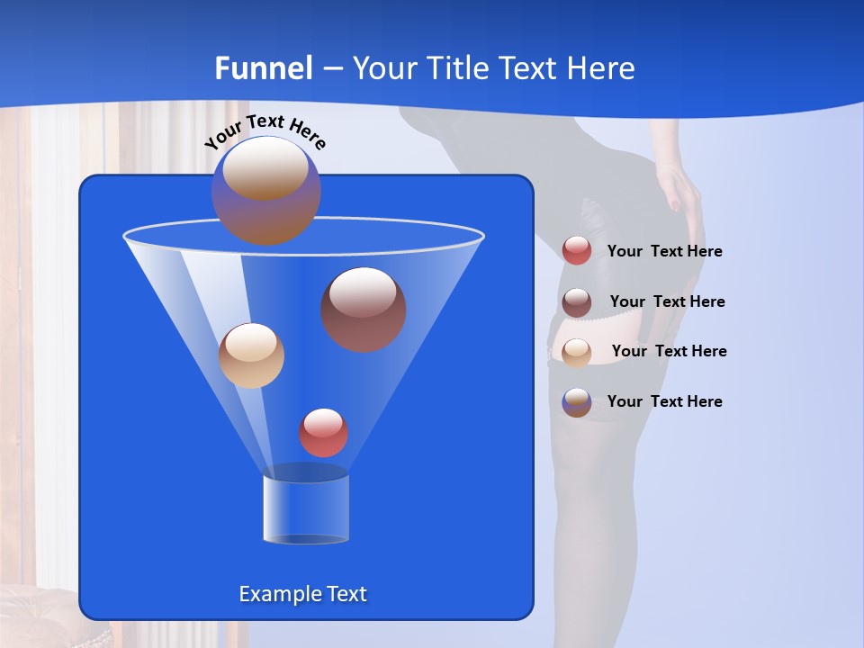 Retro Styled Hair Sensual PowerPoint Template