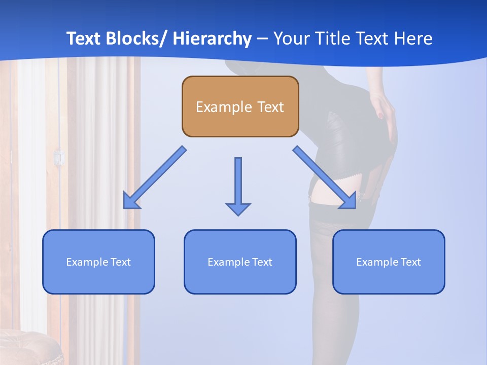 Retro Styled Hair Sensual PowerPoint Template
