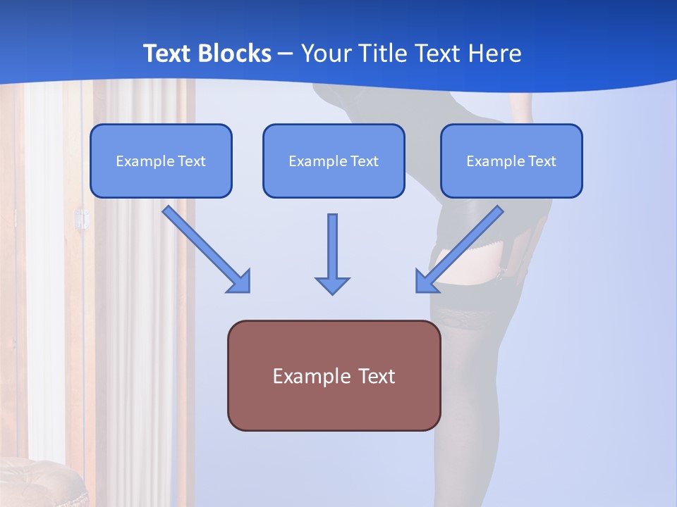 Retro Styled Hair Sensual PowerPoint Template