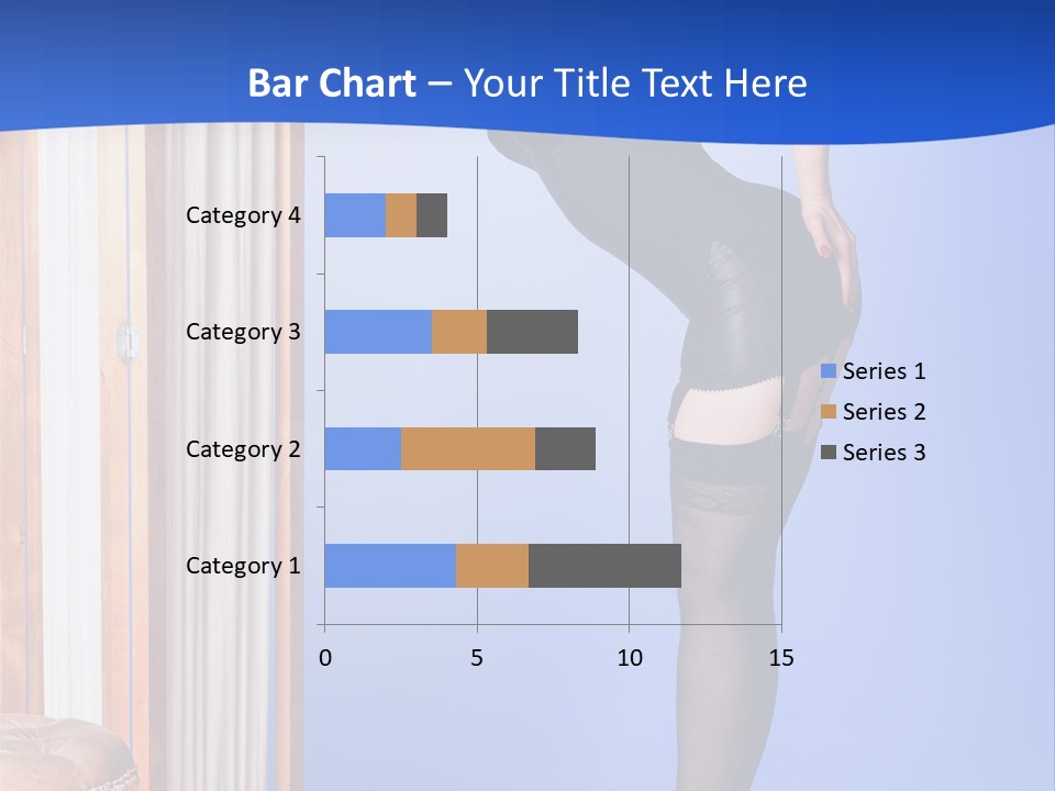 Retro Styled Hair Sensual PowerPoint Template