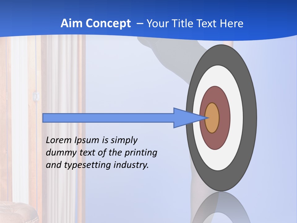 Retro Styled Hair Sensual PowerPoint Template