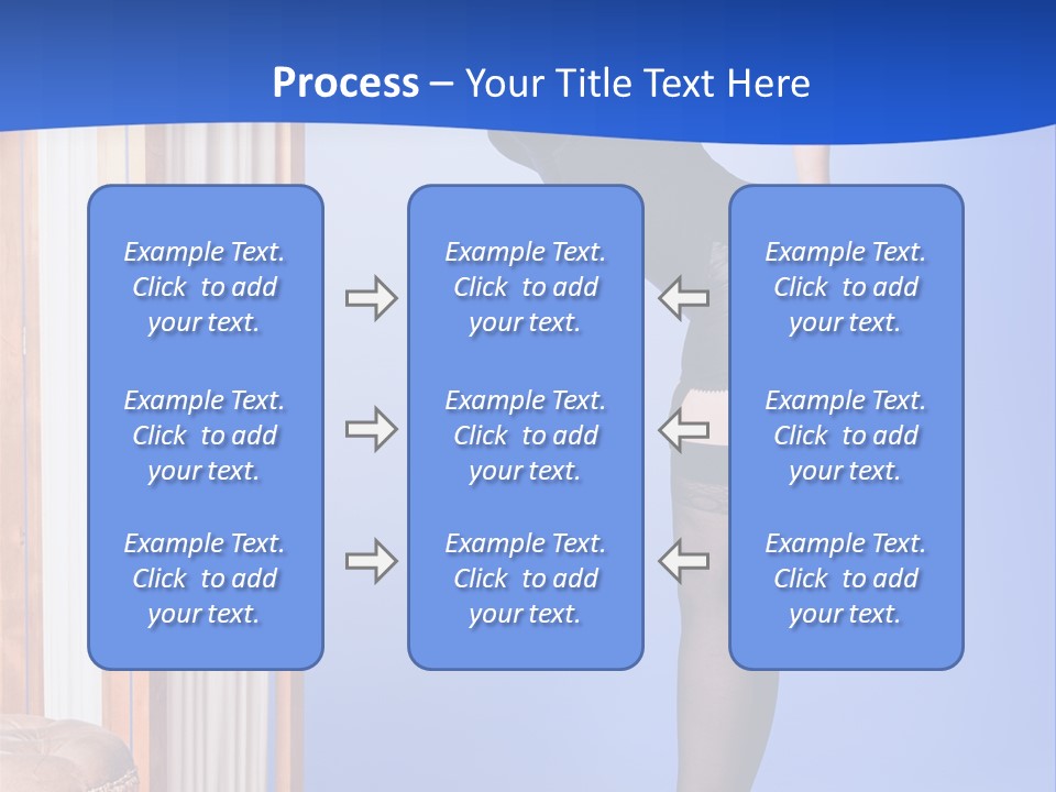 Retro Styled Hair Sensual PowerPoint Template