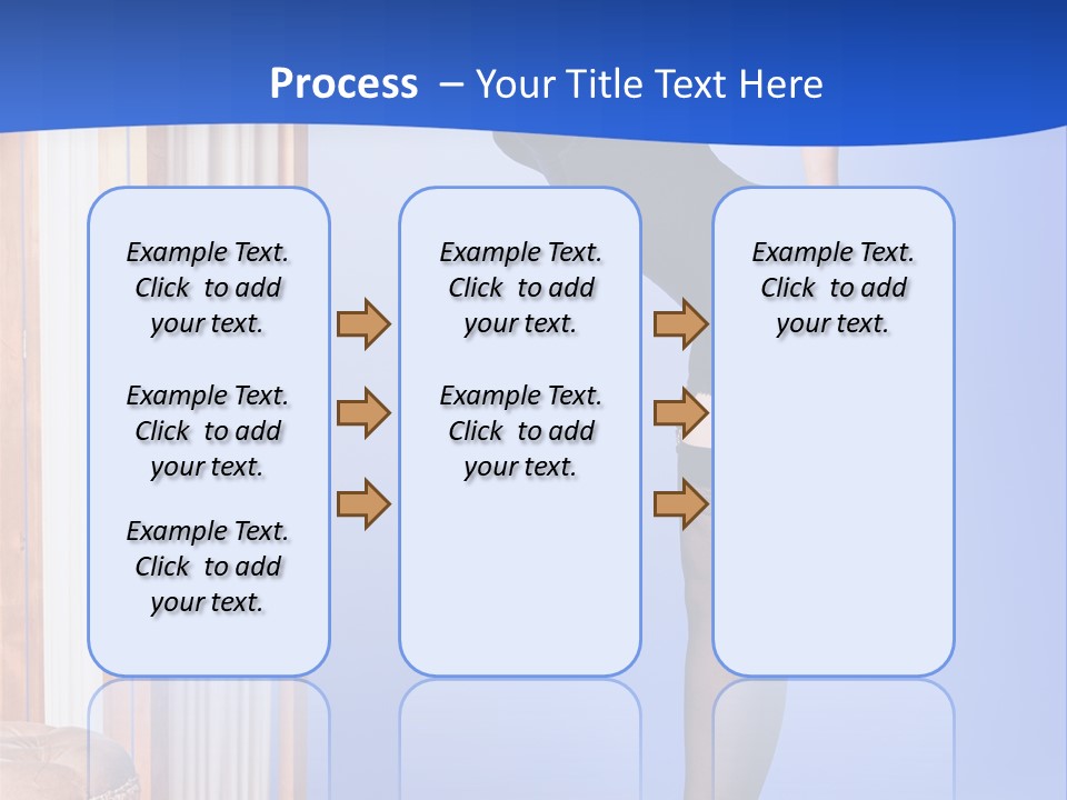 Retro Styled Hair Sensual PowerPoint Template