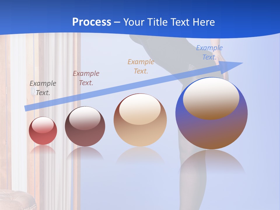 Retro Styled Hair Sensual PowerPoint Template