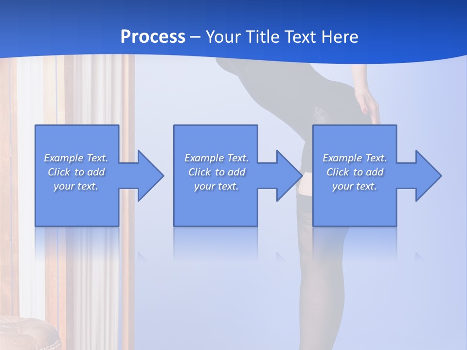 Retro Styled Hair Sensual PowerPoint Template