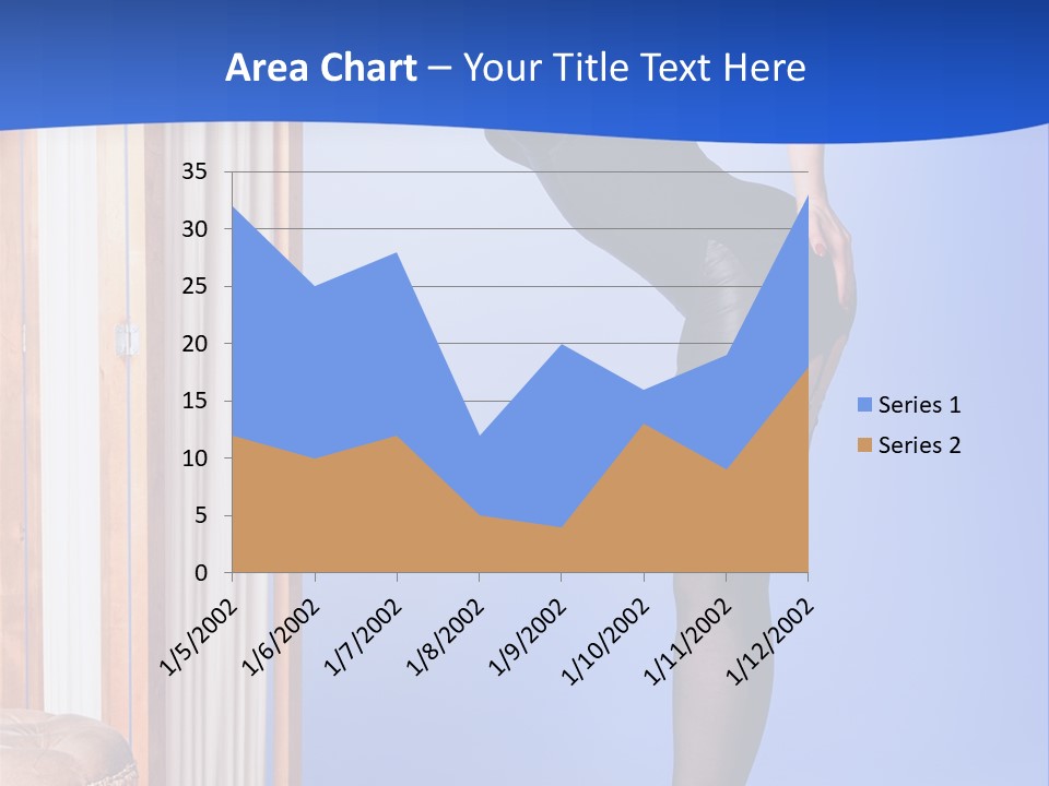 Retro Styled Hair Sensual PowerPoint Template