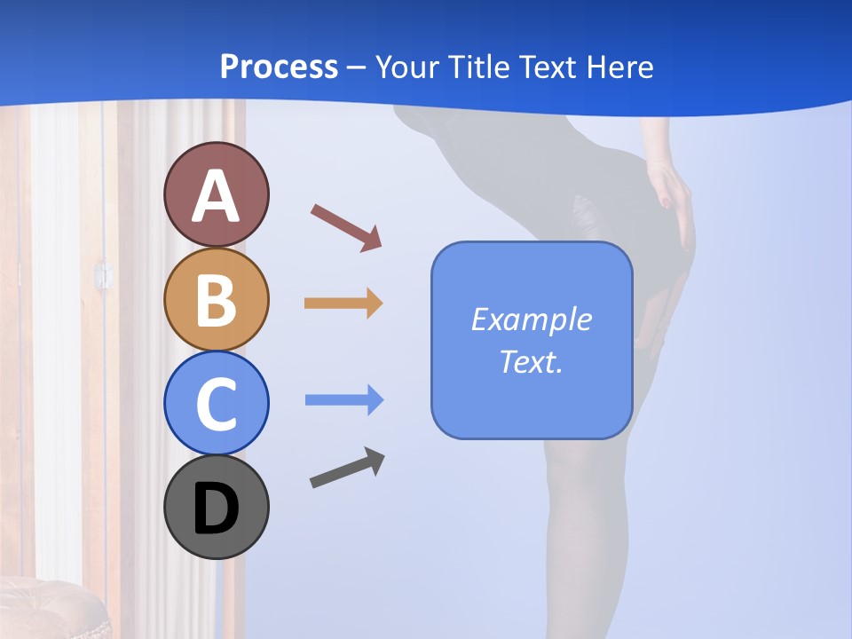 Retro Styled Hair Sensual PowerPoint Template