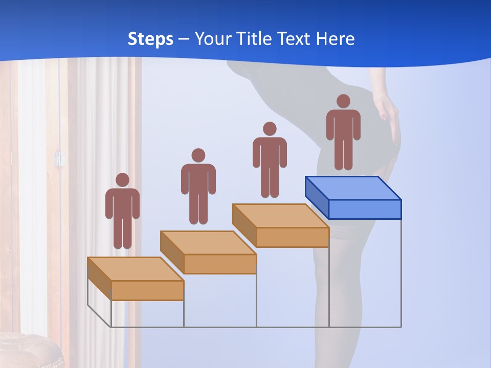 Retro Styled Hair Sensual PowerPoint Template
