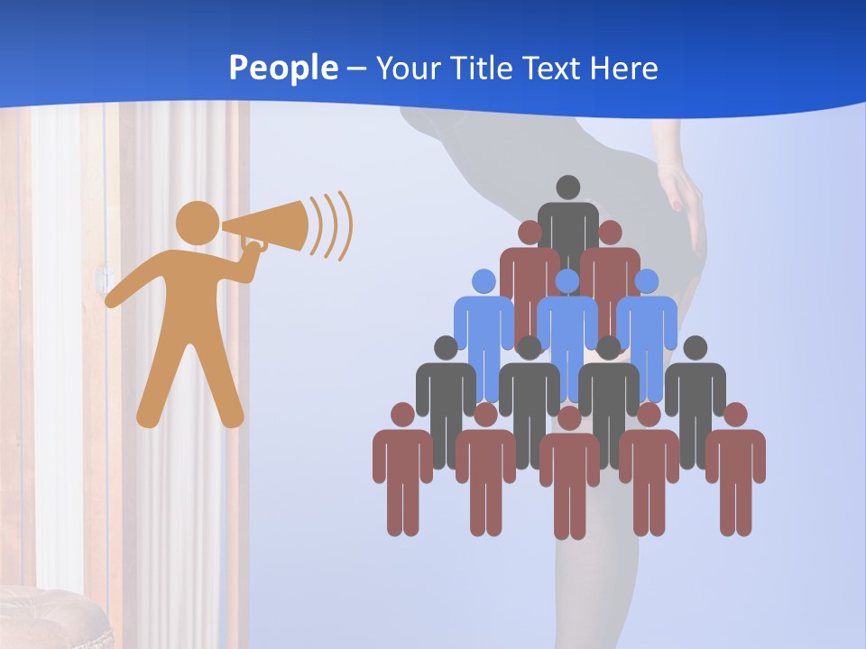 Retro Styled Hair Sensual PowerPoint Template