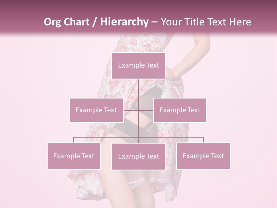 Radio Gorgeous Brunette PowerPoint Template