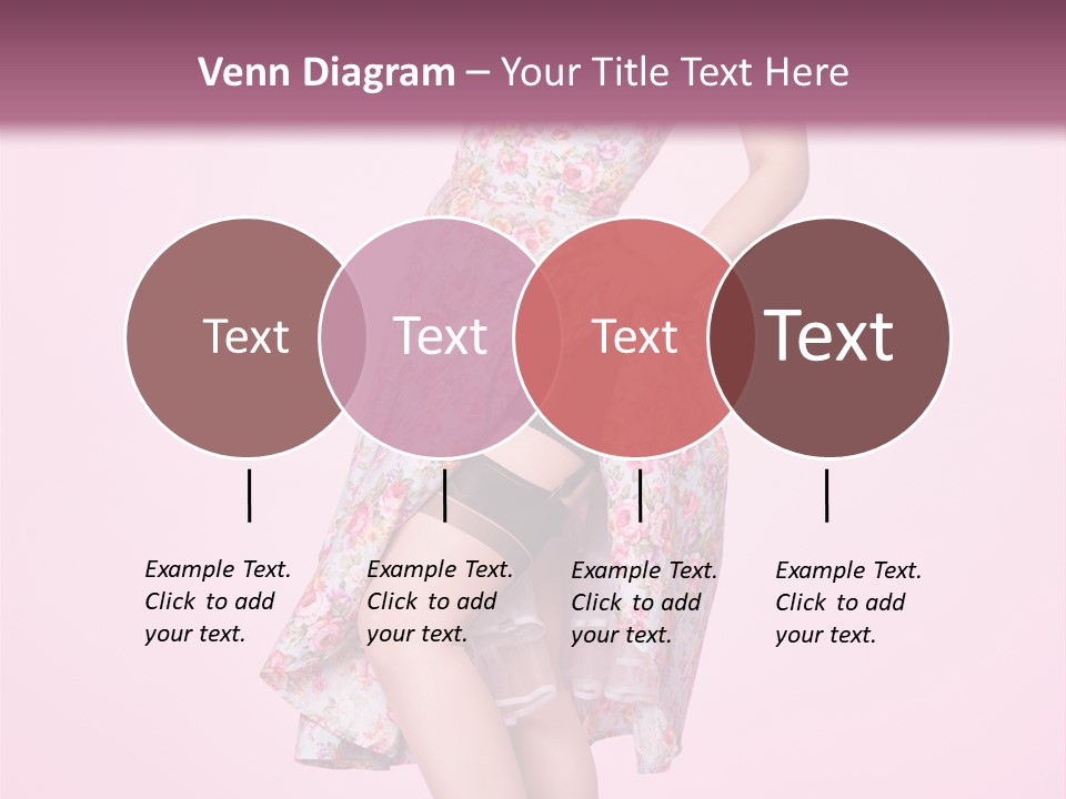 Radio Gorgeous Brunette PowerPoint Template